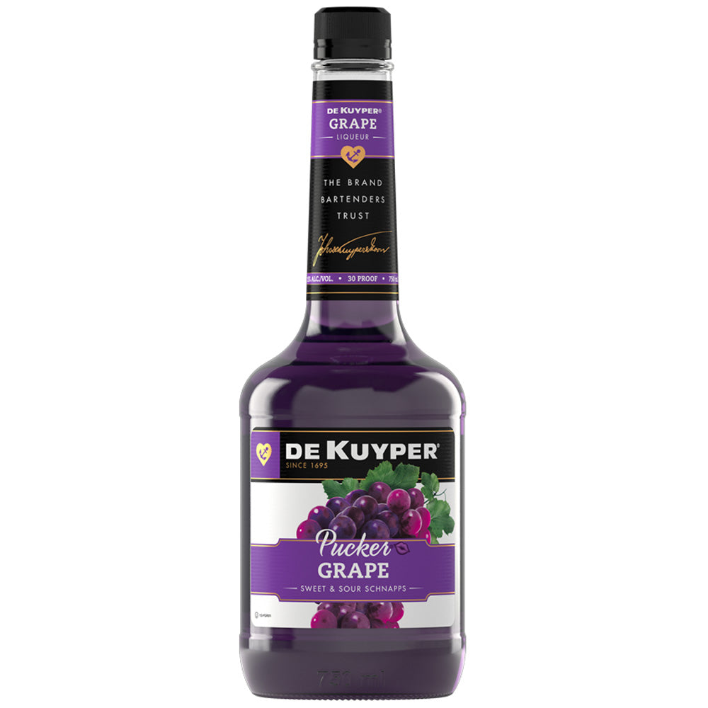 DEKUYPER PUCKER GRAPE (750ML)