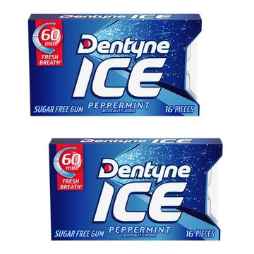 DENTYNE ICE PEPPERMINT GUM 32 OZ