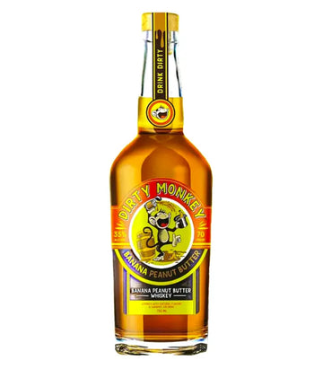 DIRTY MONKEY BANANA PEANUT BUTTER WHISKEY (750ML)