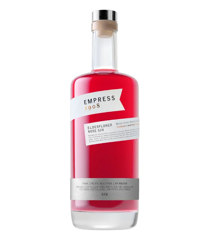 EMPRESS 1908 ELDERFLOWER ROSE GIN (750ML)