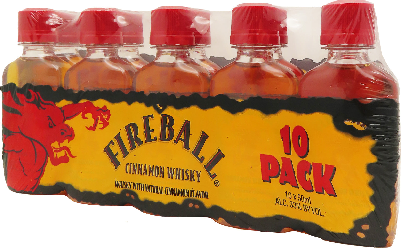 FIREBALL CINNAMON WHISKY (10/50ML)