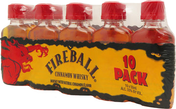 FIREBALL CINNAMON WHISKY (10/50ML)