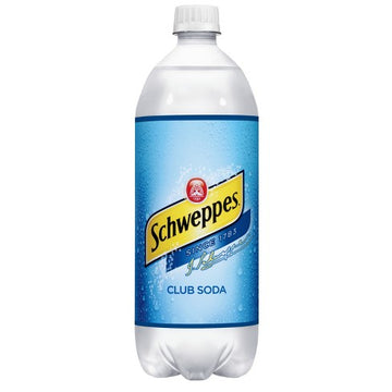 SCHWEPPS CLUB SODA (1.0L)