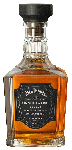 JACK DANIEL'S SINGLE BARREL SELECT TENNESSEE WHISKEY (50ML)