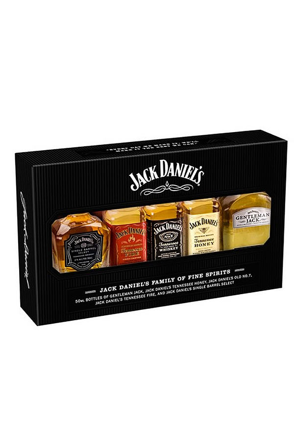 JACK DANIELS FAMILY HOLIDAY GIFT SET (5/50ML)