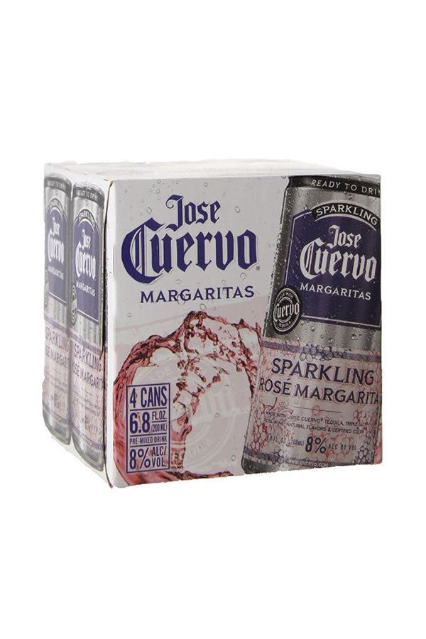 JOSE CUERVO SPARKLING ROSE MARGARITA  (4PK)