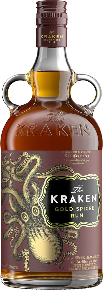 KRAKEN GOLD SPICED RUM (750ML)