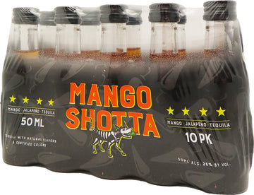 MANGO SHOTTA MANGO & JALAPENO TEQUILA (10/50ML)