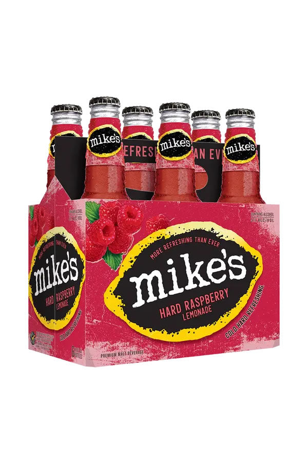 MIKES HARD BLACK RASP (6PK) BOTTLE