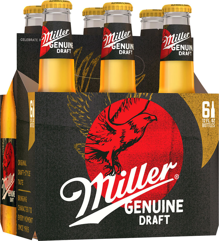 MILLER GENUINE DRAFT (6/12OZ)
