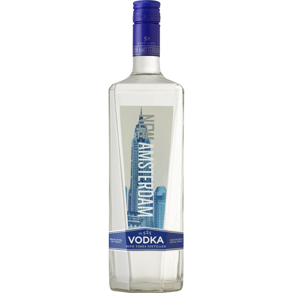 NEW AMSTERDAM 100 VODKA (750ML)