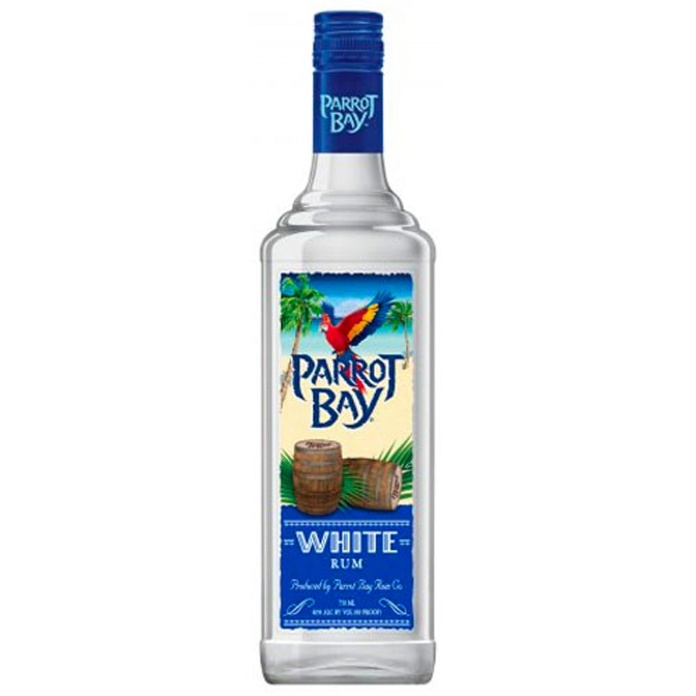 PARROT BAY WHITE RUM (750ML)