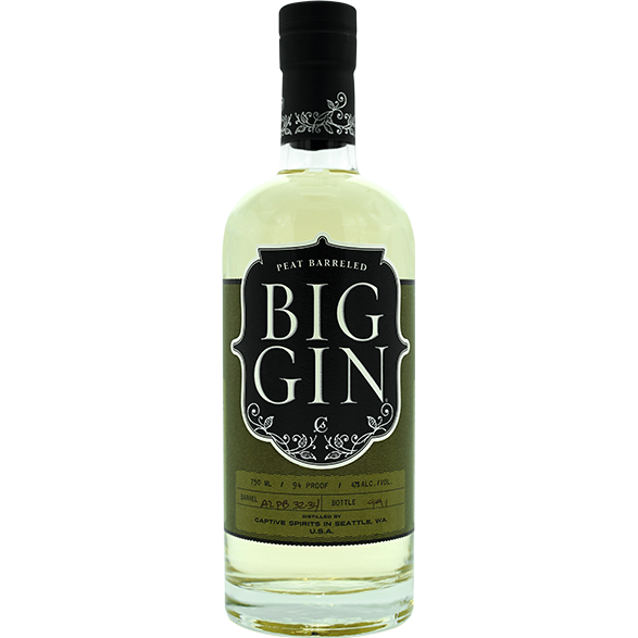 BIG GIN PEAT BARRELED