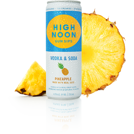 HIGH NOON VODKA PINEAPPLE (355ML)