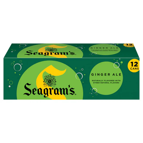 SEAGRAM'S GINGER ALE (12/12OZ)