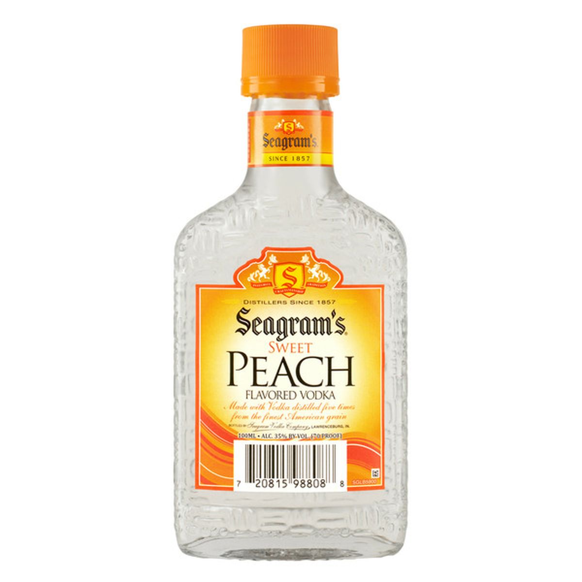 SEAGRAM'S PEACH VK (200ML)