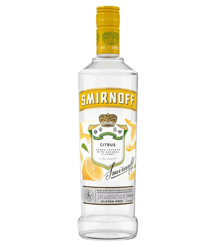SMIRNOFF CITRUS VODKA (750ML)