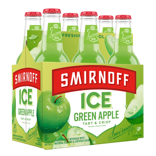 SMIRNOFF ICE TWIST APP BOTTLE (6PK/12OZ)