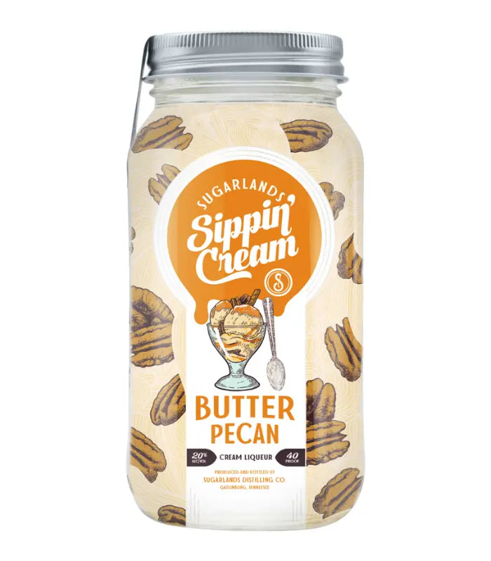 SUGARLANDS SHINE BUTTER PEACON SIPPIN CREAM (750ML)