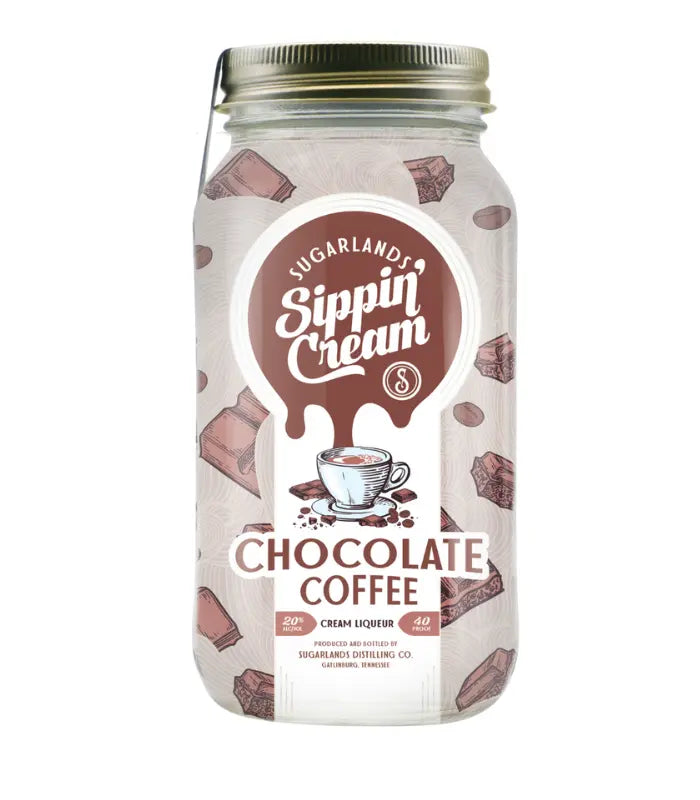 SUGARLANDS SHINE DARK CHOCO COFFEE SIPPIN CREAM (750ML)