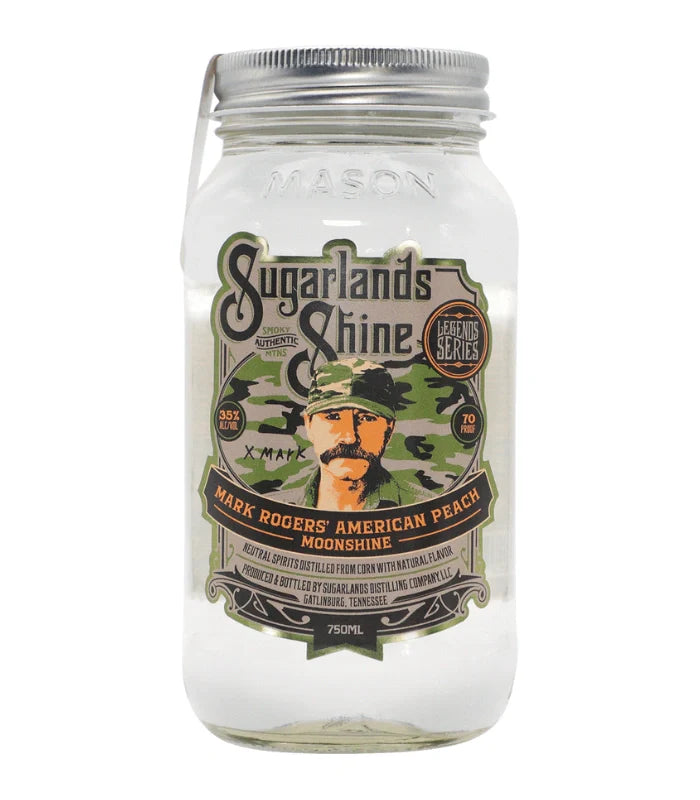 SUGARLANDS SHINE MARK ROGERS PEACH MOONSHINE (750ML)