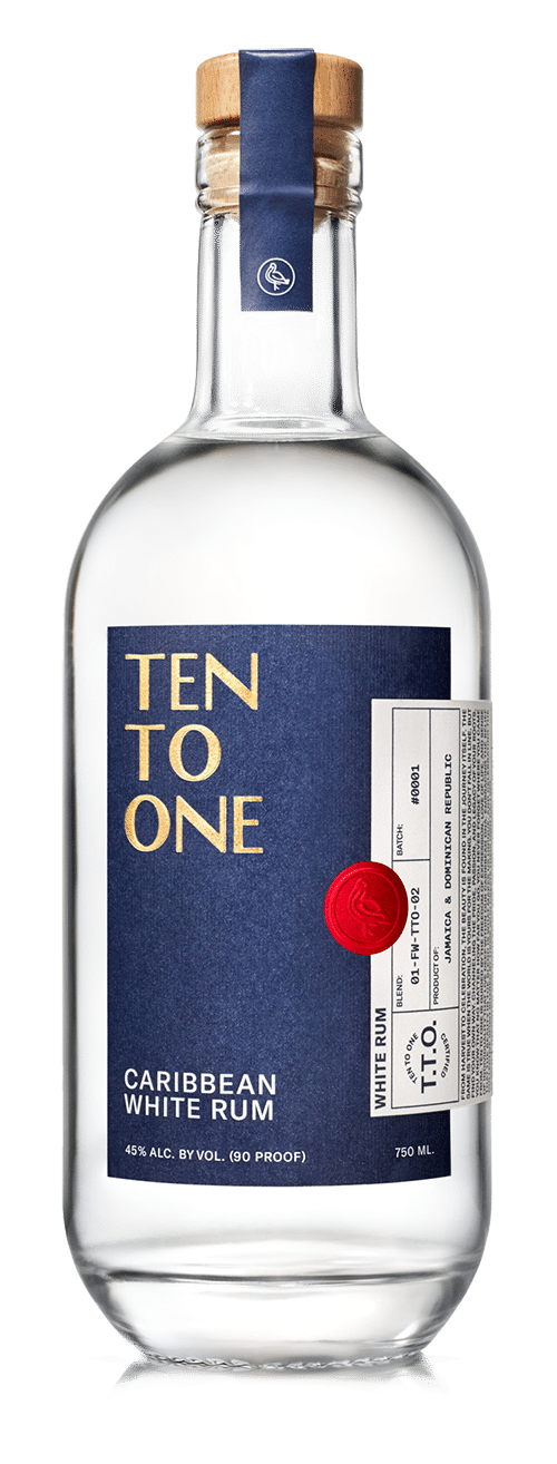 TEN TO ONE CARIBBEAN WT RUM (750ML)