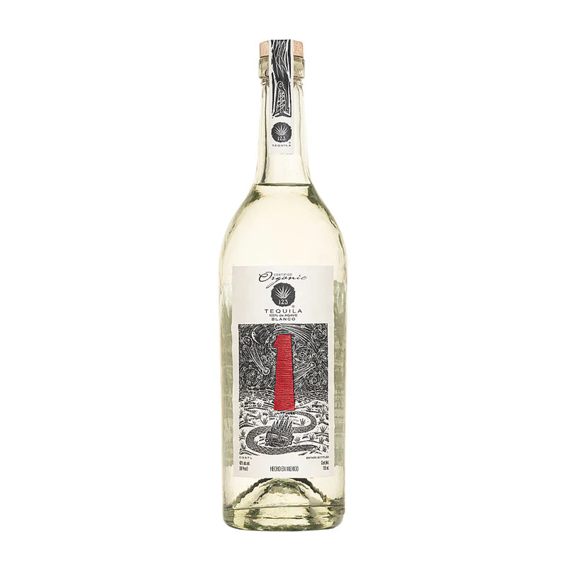 123 ORGANIC TEQUILA BLANCO UNO (750ML)