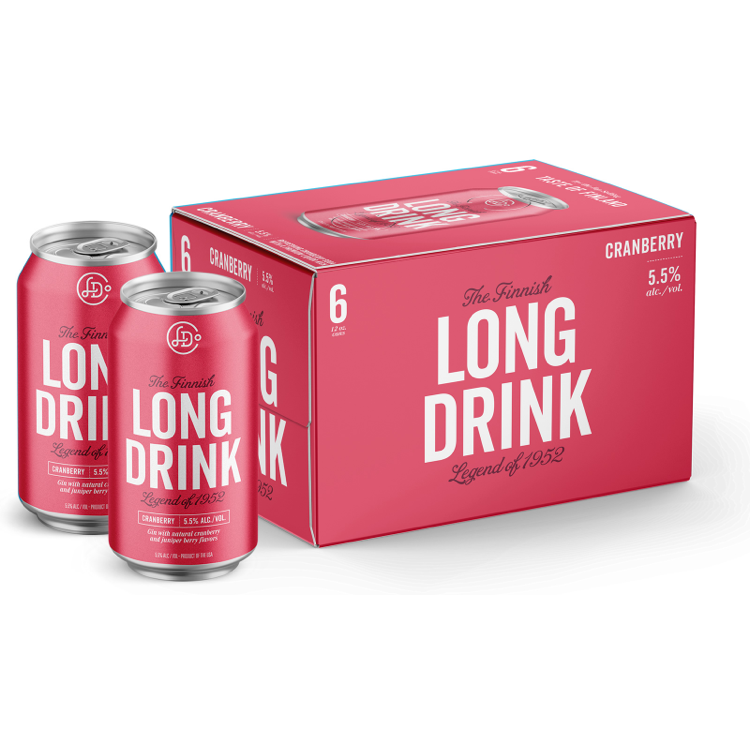 LONG DRINK CRANBERRY (6PK/12OZ)