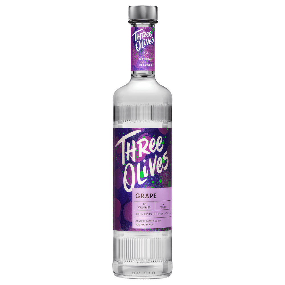 THREE OLIVES   GRAPE VODKA (750ML)