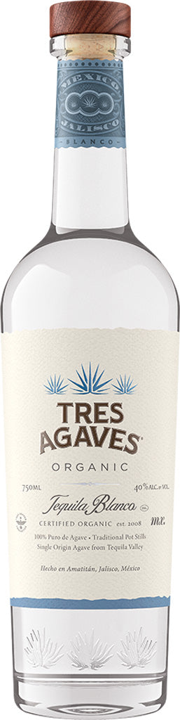 TRES AGAVES BLANCO (750ML)