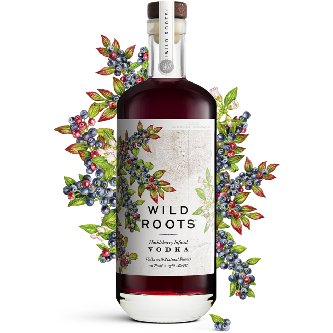 WILD ROOTS HUCKLEBERRY (750ML)