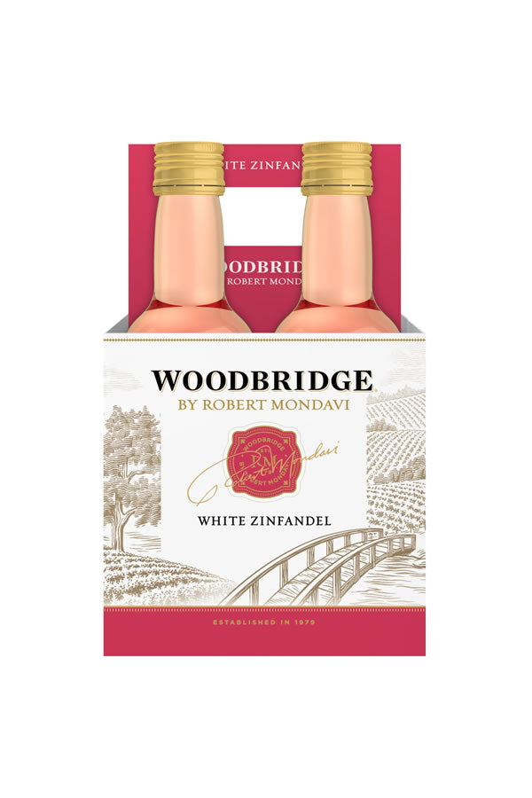 R.MONDAVI 'W/B' WHITE ZINFANDEL 24PK (187ML)