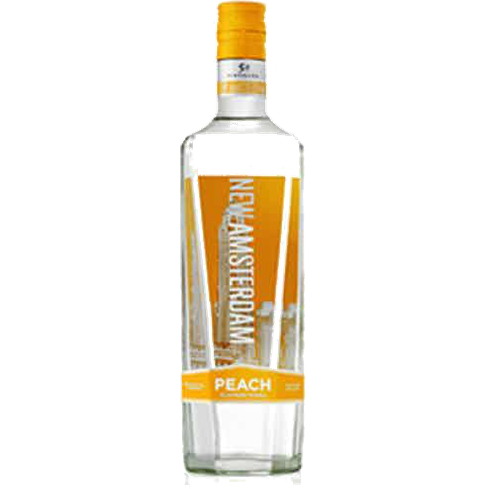 NEW AMSTERDAM VODKA PEACH (375ML)