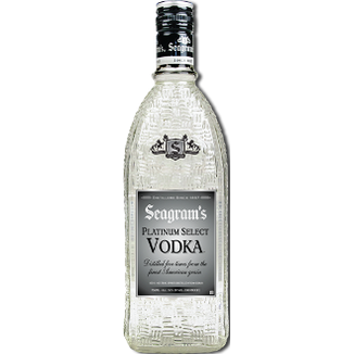 SEAGRAM'S PLATINUM SELECT 100P VODKA (750ML)