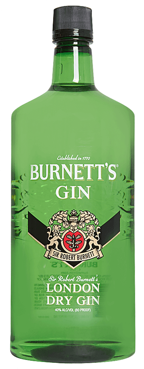 BURNETTS DRY GIN (1.75L)