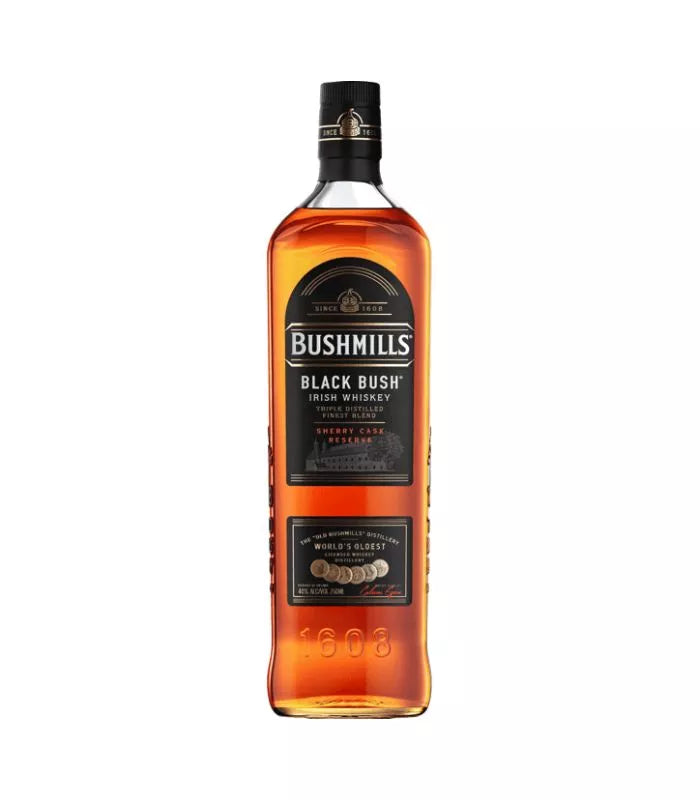 BUSHMILLS BLACK BUSH WHISKEY (375ML)