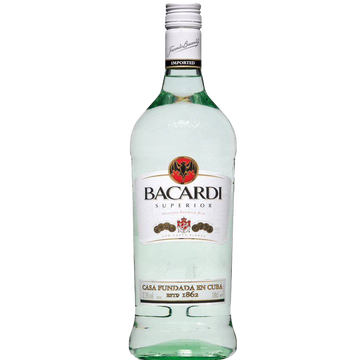 BACARDI RUM SUPERIOR WHITE 80 (750ML) PET