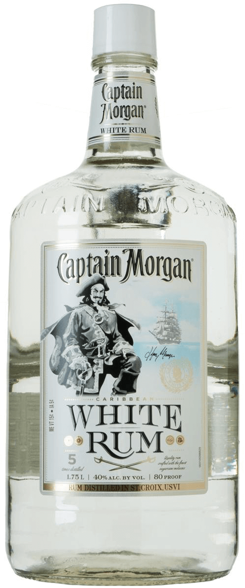 CAPTAIN MORGAN WHITE RUM (1.75L)