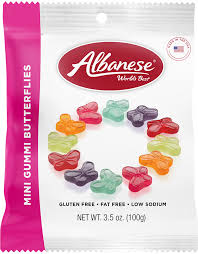 ALBANESE GUMMIES BUTTERFLIES MINI