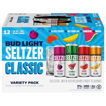 BUD LIGHT SELTZER VARIETY PK (12OZ/12PK) CAN