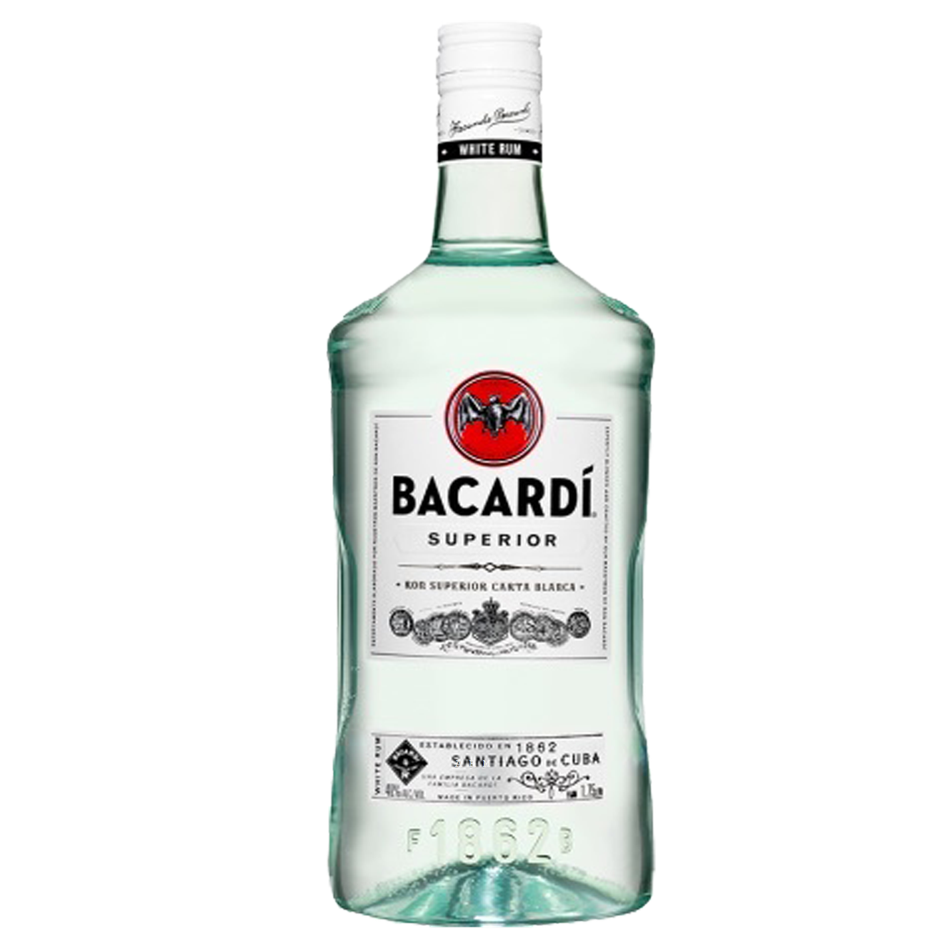BACARDI RUM SUPERIOR WHITE (1.75L) PET
