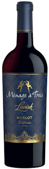 MENAGE A TROIS LAVISH MERLOT (750ML)