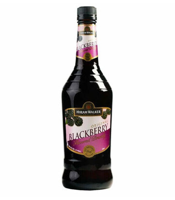 HIRAM WALKER BLACK BERRY BRANDY (750ML)