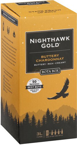 BOTA BOX NIGHTHAWK GOLD CHARDONNAY (3L)