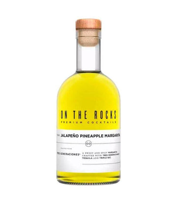 ON THE ROCKS JALAPINO PINEAPPLE MARGARITA (375ML)