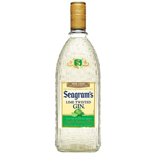 SEAGRAM'S LIME TWISTED GIN (750ML)