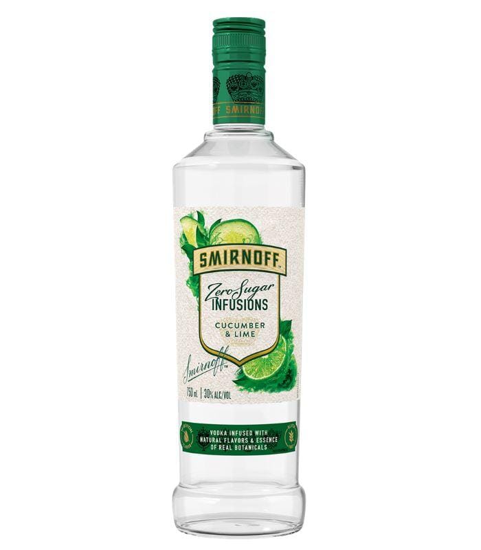 SMIRNOFF INFUSIONS CUCUMBER & LIME (750ML)