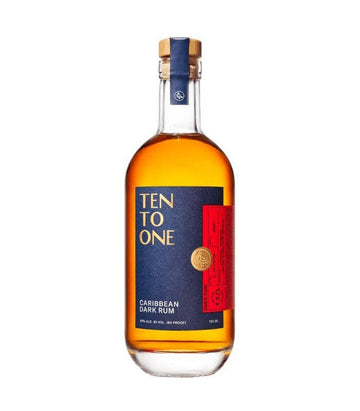 TEN TO ONE CARIBBEAN DARK RUM (750ML)