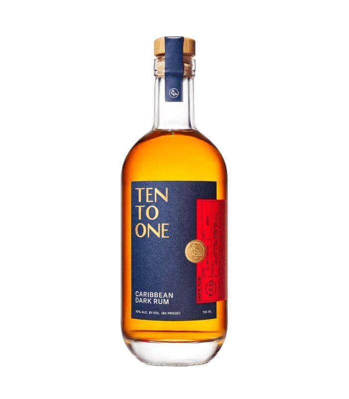 TEN TO ONE CARIBBEAN DARK RUM (750ML)