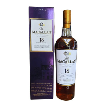 MACALLAN SCOTCH 18 YEAR (750ML)